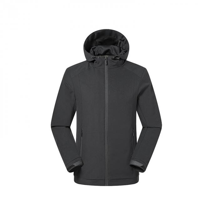 Las mujeres de secado rápido de los hombres de la ropa de la nueva cazadora impermeabilizan la capa que camina ligera encapuchada a prueba de viento de la chaqueta de deportes al aire libre