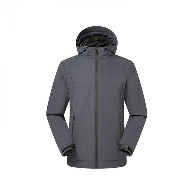 Las mujeres de secado rápido de los hombres de la ropa de la nueva cazadora impermeabilizan la capa que camina ligera encapuchada a prueba de viento de la chaqueta de deportes al aire libre