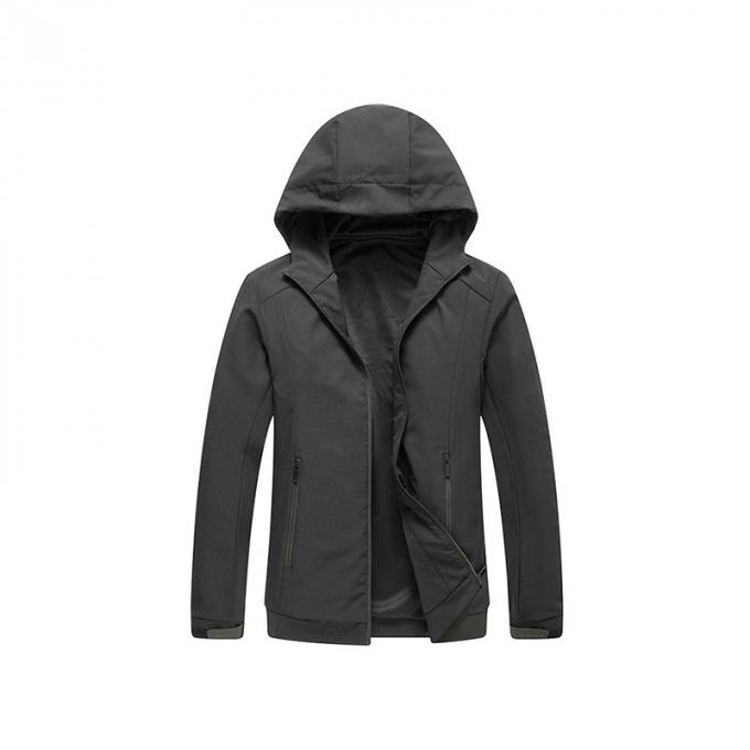 Las mujeres de secado rápido de los hombres de la ropa de la nueva cazadora impermeabilizan la capa que camina ligera encapuchada a prueba de viento de la chaqueta de deportes al aire libre