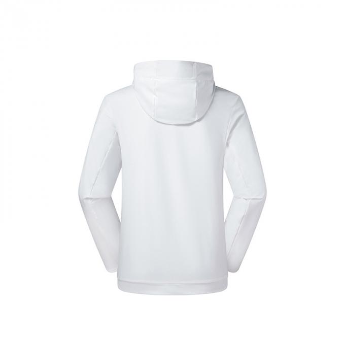 Las mujeres de secado rápido de los hombres de la ropa de la nueva cazadora impermeabilizan la capa que camina ligera encapuchada a prueba de viento de la chaqueta de deportes al aire libre
