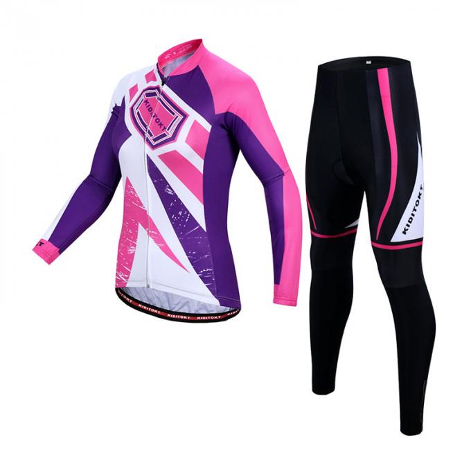 polainas de ciclo respirables de la mujer de la ropa de la venta de la moda del logotipo del deporte del diseño de encargo caliente de la ropa