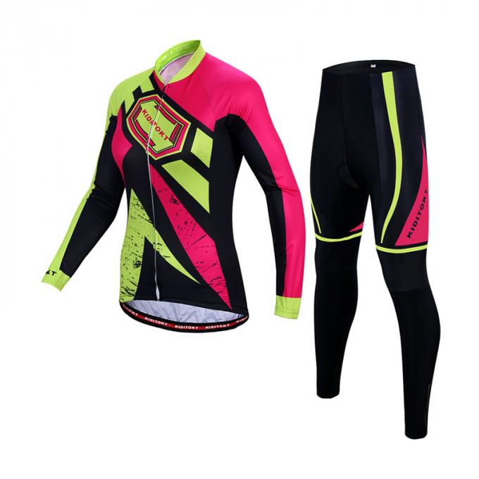 polainas de ciclo respirables de la mujer de la ropa de la venta de la moda del logotipo del deporte del diseño de encargo caliente de la ropa