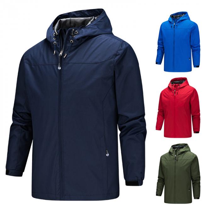 la chaqueta impermeable al aire libre popular del otoño se divierte actividad que acampa de desgaste-resistencia de la ropa a prueba de viento