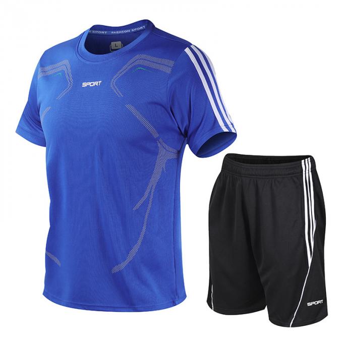 el fútbol del fútbol de la juventud se divierte la camiseta de encargo del tamaño extra grande 5XL de la manga corta de los trajes de GIMNASIO de la ropa
