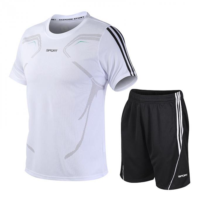 el fútbol del fútbol de la juventud se divierte la camiseta de encargo del tamaño extra grande 5XL de la manga corta de los trajes de GIMNASIO de la ropa