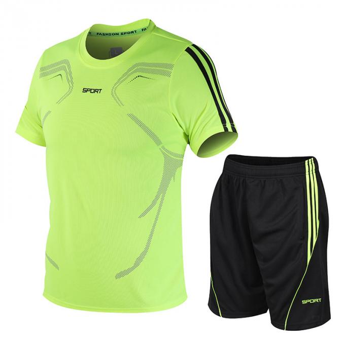 el fútbol del fútbol de la juventud se divierte la camiseta de encargo del tamaño extra grande 5XL de la manga corta de los trajes de GIMNASIO de la ropa