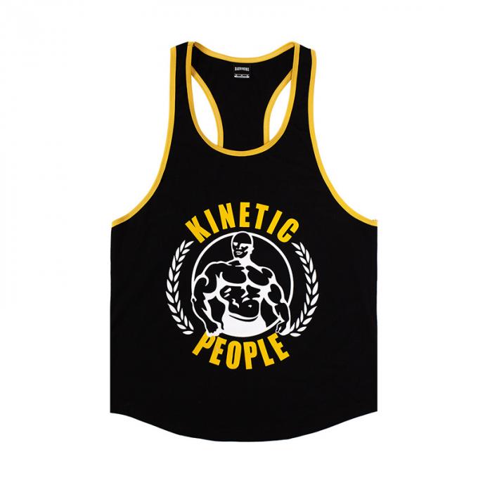 El nuevo entrenamiento del chaleco del músculo de las camisetas sin mangas de los gimnasios de Stringer Fitness Mens del levantamiento de pesas de la llegada apenas hace la camiseta de la ropa de deportes de los gimnasios