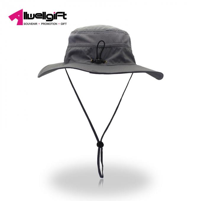 Sombrero ULTRAVIOLETA de /Bucket del casquillo de la pesca del algodón del viaje de las vacaciones del ocio del casquillo de la nadada de la protección de los sombreros grandes unisex del verano con la secuencia larga