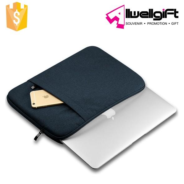 Manga de bolso material de nylon del protector del ordenador portátil del cuaderno para el libro 11 del mac