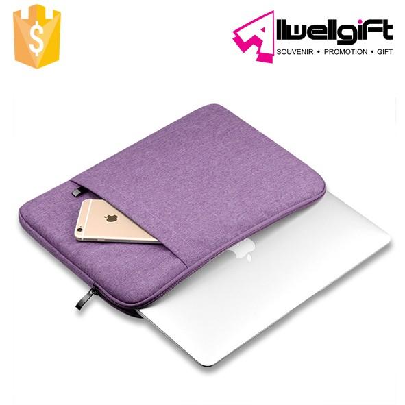 Manga de bolso material de nylon del protector del ordenador portátil del cuaderno para el libro 11 del mac