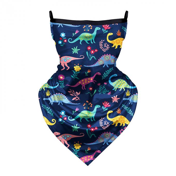 Bandanas respirables de la bufanda del unicornio de la historieta de los niños con la protección de Sun de los niños de los lazos del oído