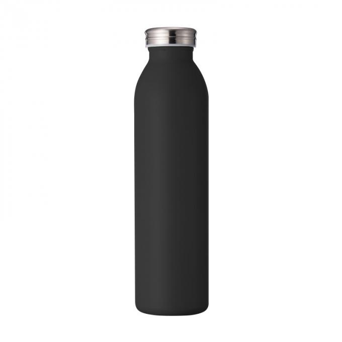 Botella de agua de acero inoxidable de la boca BPA del escape de la prueba del vacío de la pared del metal doble libre potable ancho del termo que bebe con las tapas