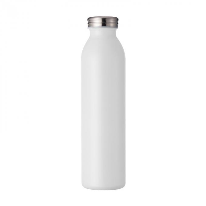 Botella de agua de acero inoxidable de la boca BPA del escape de la prueba del vacío de la pared del metal doble libre potable ancho del termo que bebe con las tapas