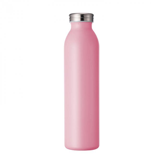 Botella de agua de acero inoxidable de la boca BPA del escape de la prueba del vacío de la pared del metal doble libre potable ancho del termo que bebe con las tapas