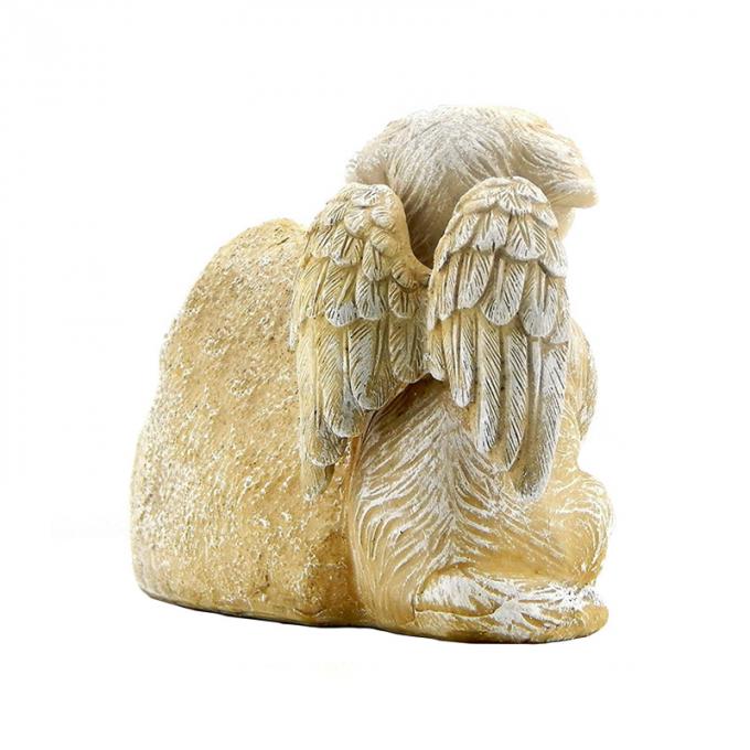 Piedra sepulcral creativa de encargo del animal doméstico de la artesanía de la resina de la decoración del hogar 3D del recuerdo de las ventas al por mayor