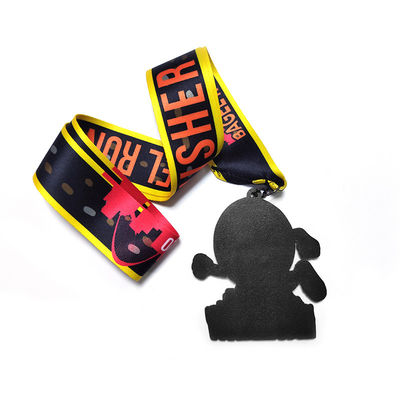 Wholesale Cheap Custom Design Your Own Zinc Alloy 3D Gold Metal Award Marathon Running Sport Medal